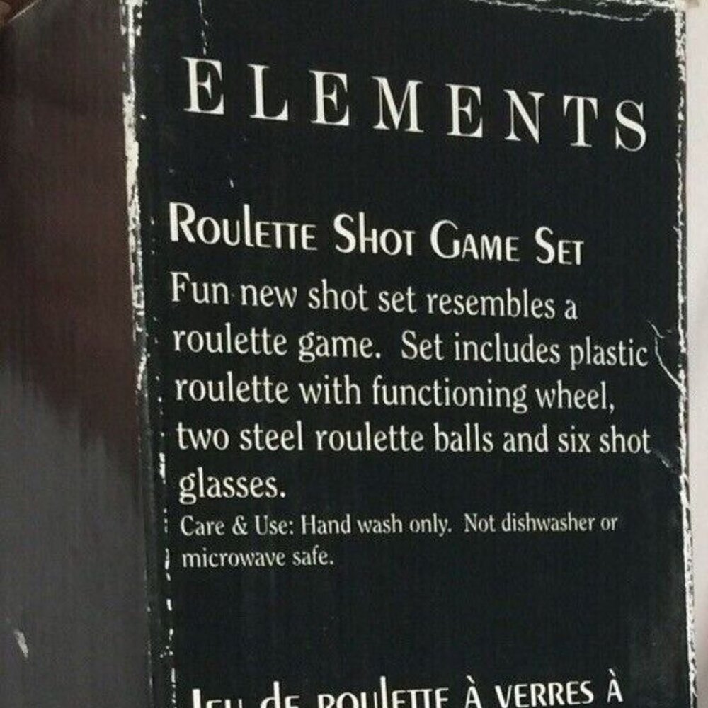 Elements Roulette Shot Glass Drinking Game - Picture 3 of 3